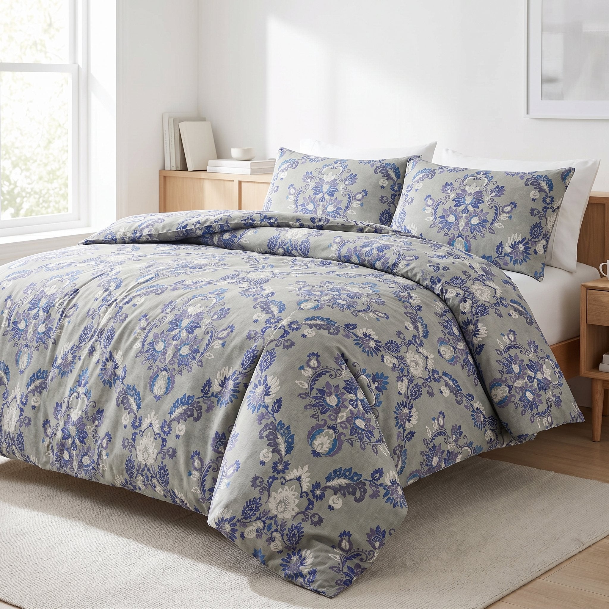Housse de couette double face Vénus + taie offerte