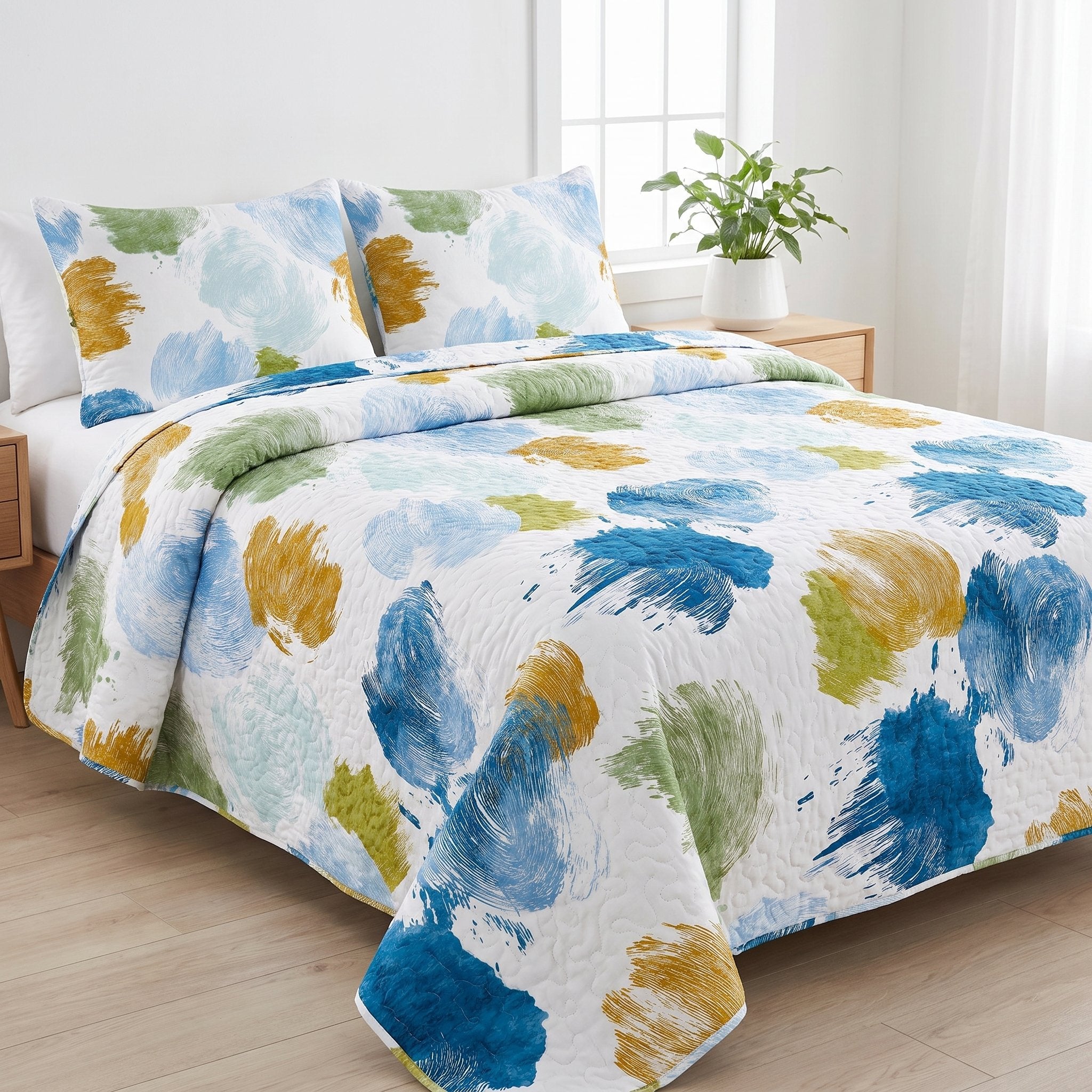 Boutis couvre-lit matelassé Splash