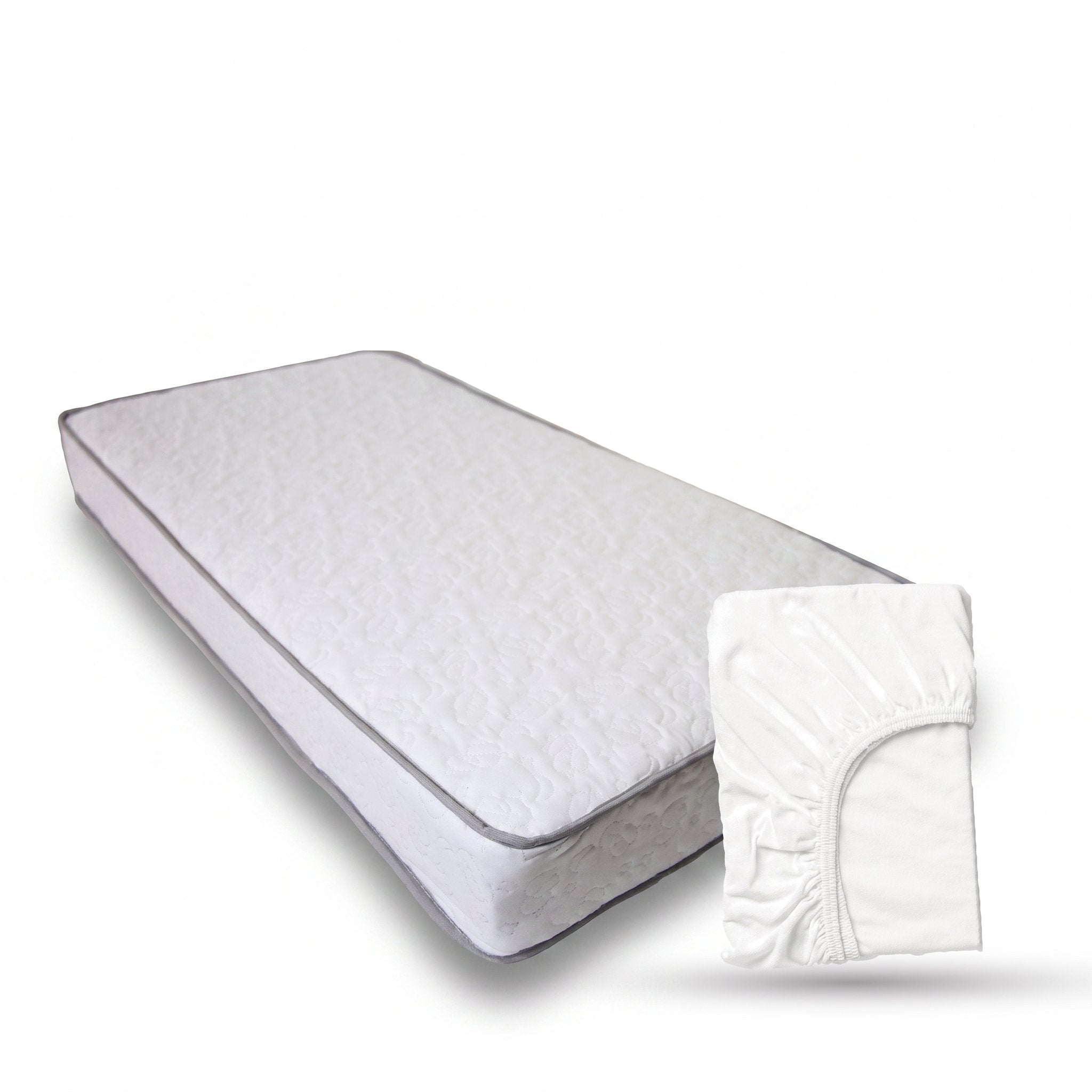 Pack matelas bébé + drap-housse imperméable 60×120