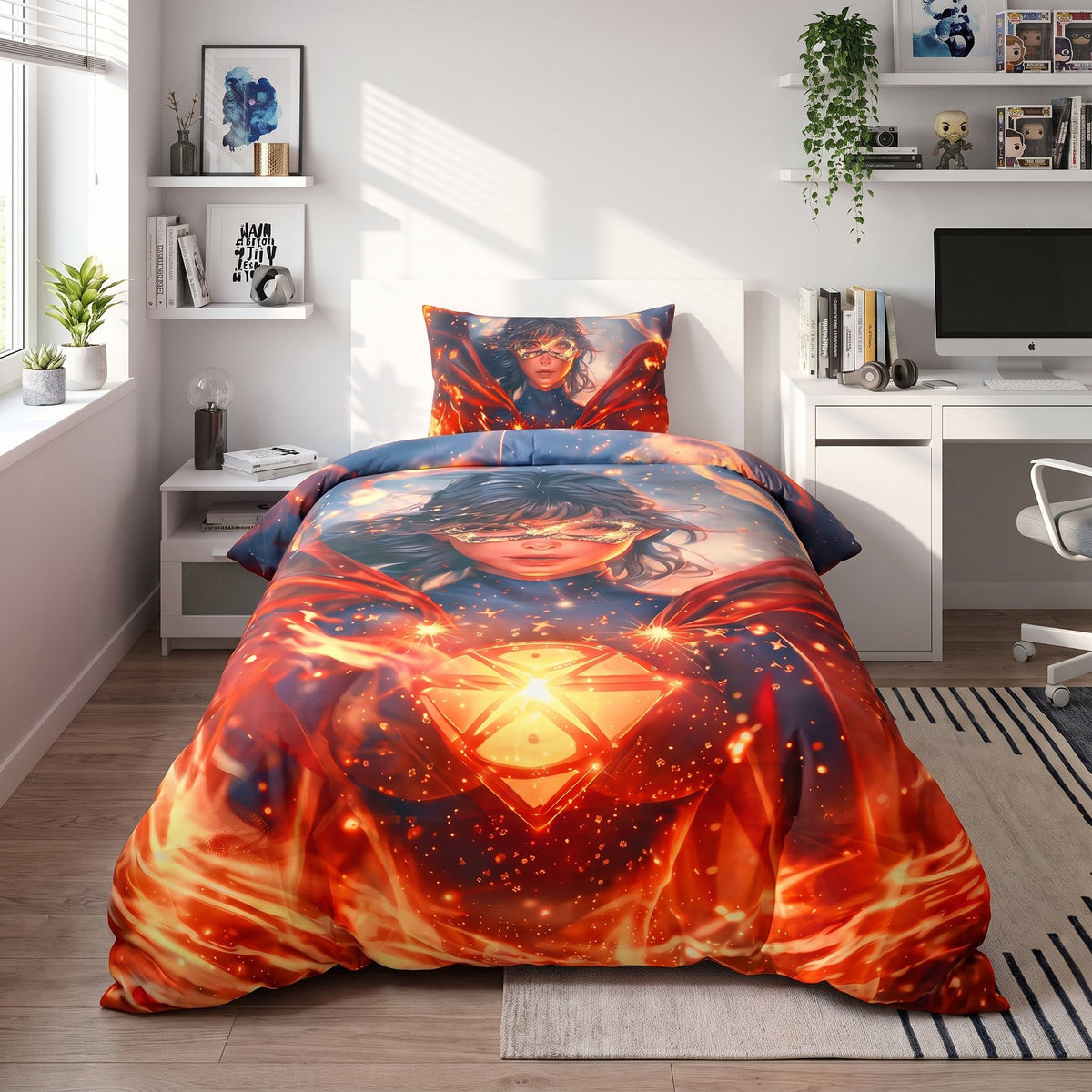 Housse de couette enfant Gardienne de la Flamme 160×220 – Dwirty