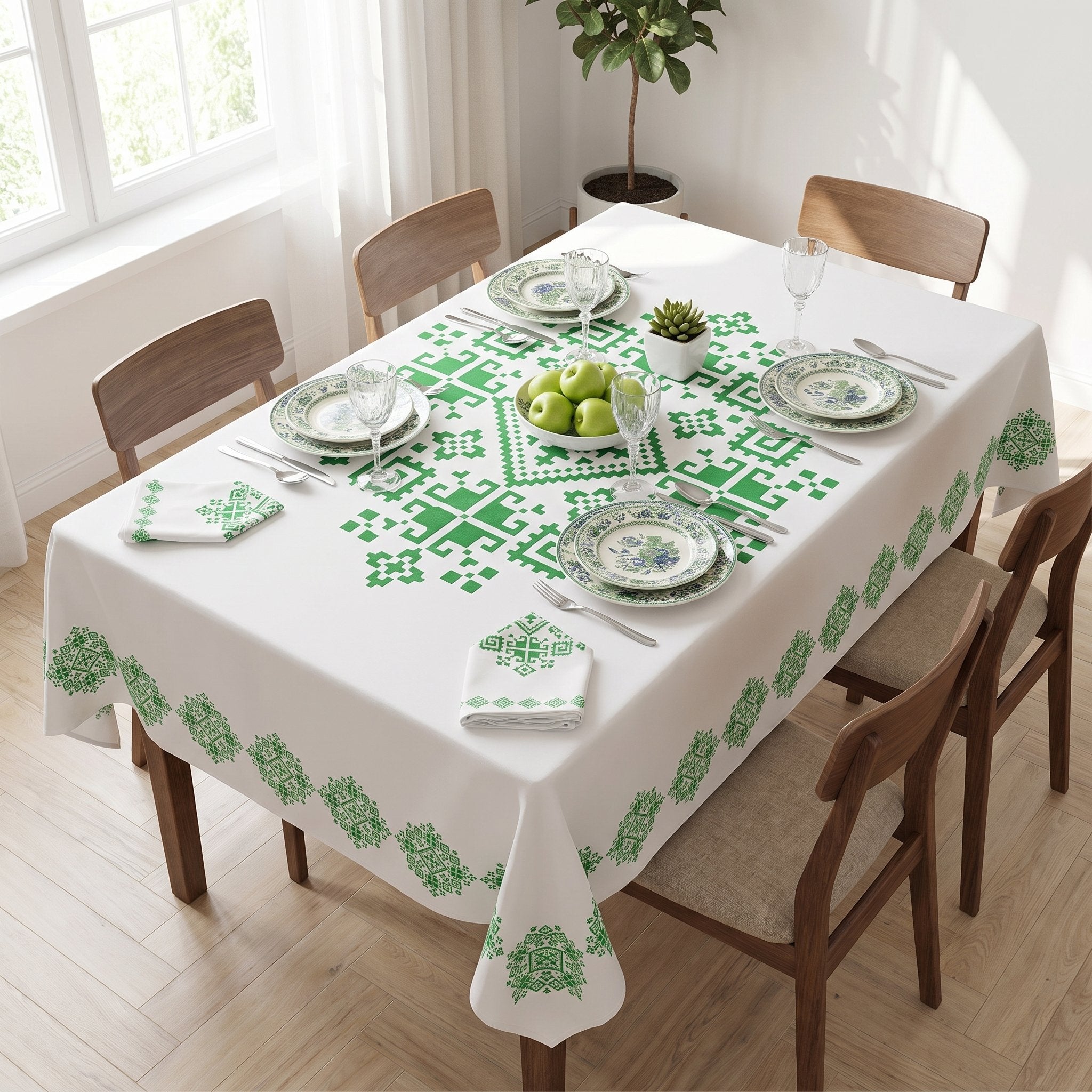 Nappe Zahrat Fès verte