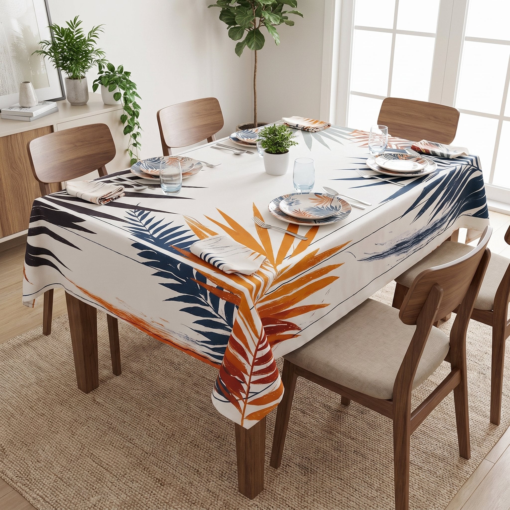Nappe Palmes Dorées