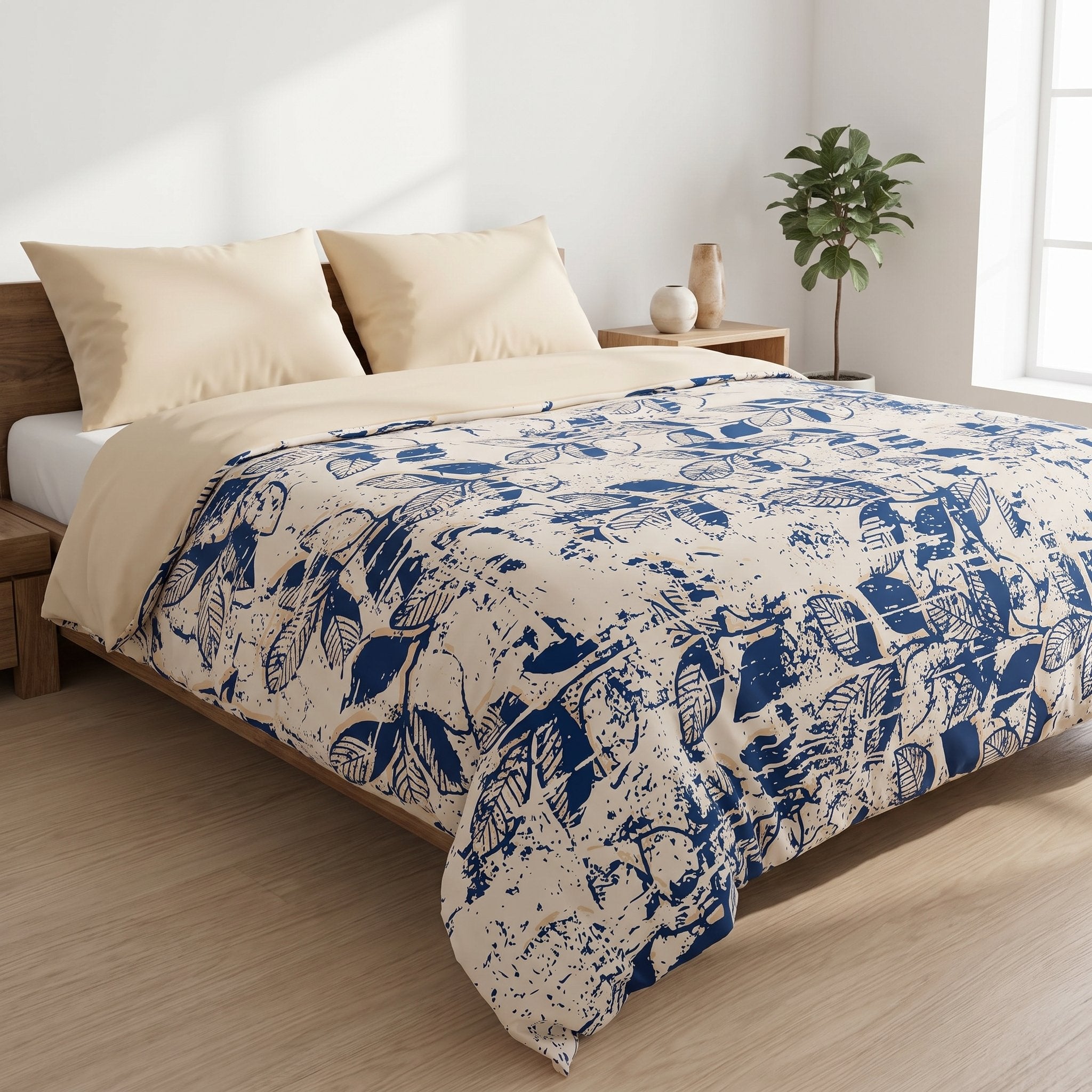 Housse de couette double face Dune Nocturne