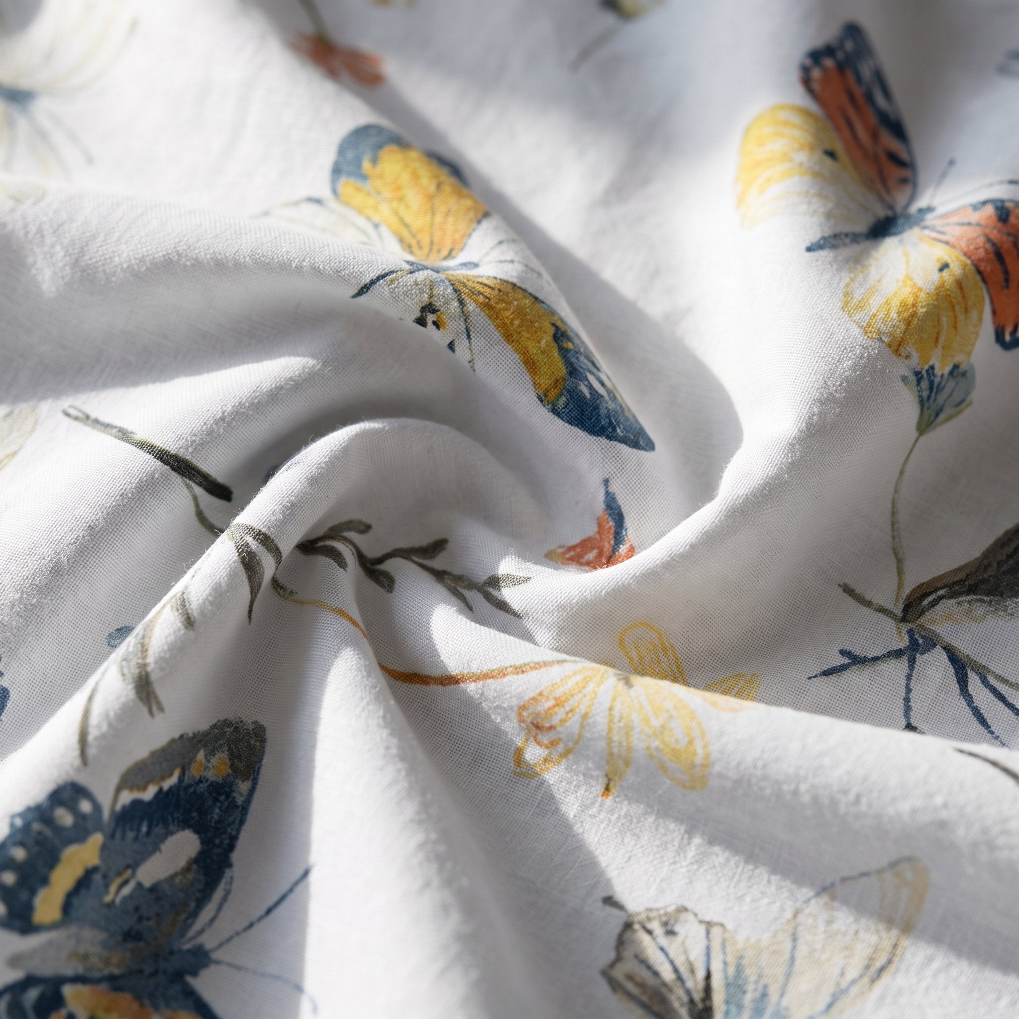 Housse de couette Papillons & Fleurs