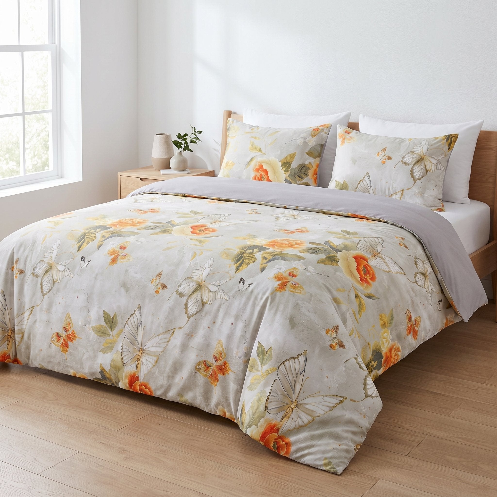 Housse de couette imprimée Fleur d’Été