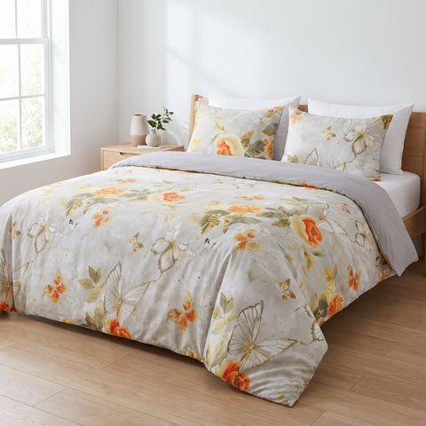 Housse de couette imprimée Fleur d’Été