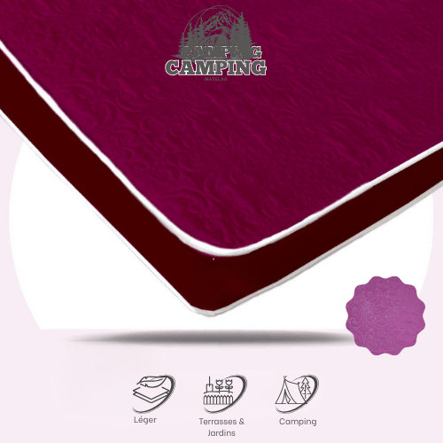 Matelas Camping Confort Jinane - Le Compagnon Idéal pour vos Aventures en Plein Air ! - matelas de camping Dwirty Maroc