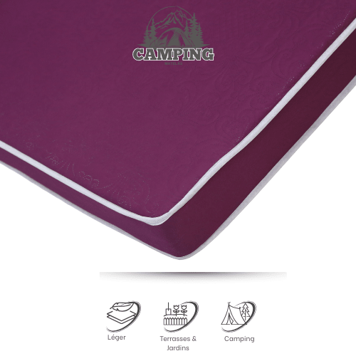 Matelas Camping Confort Jinane - Le Compagnon Idéal pour vos Aventures en Plein Air ! - matelas de camping Dwirty Maroc