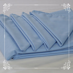 Nappe de Table Bleu + Serviettes Assorties – Élégance et Protection au Quotidien - Nappe de Table Dwirty Maroc