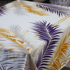 Nappe de Table "Éclat Tropical" – Collection ÉLÉGANCE MODERNE - Nappe de Table Dwirty Maroc