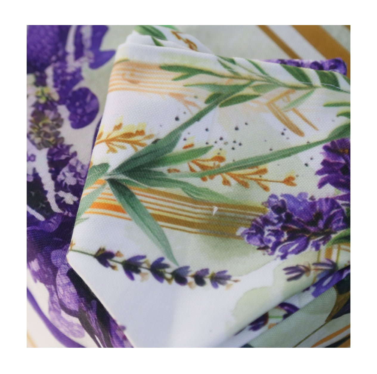 Nappe de Table Fleur de Minuit – Collection ÉLÉGANCE MODERNE ✨ - Nappe de Table Dwirty Maroc