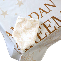 Nappe Élégante pour une Table Festive 🌙 "Éclat du Ramadan" - 🌙 - Nappe de Table Dwirty Maroc