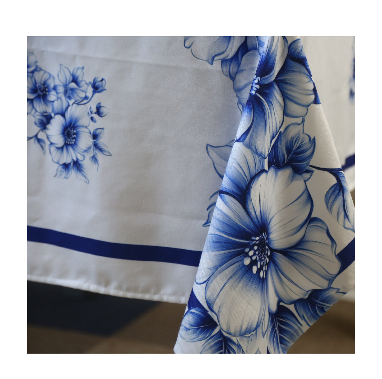 Nappe de Table Nuit Perlé – Collection ÉLÉGANCE MODERNE ✨