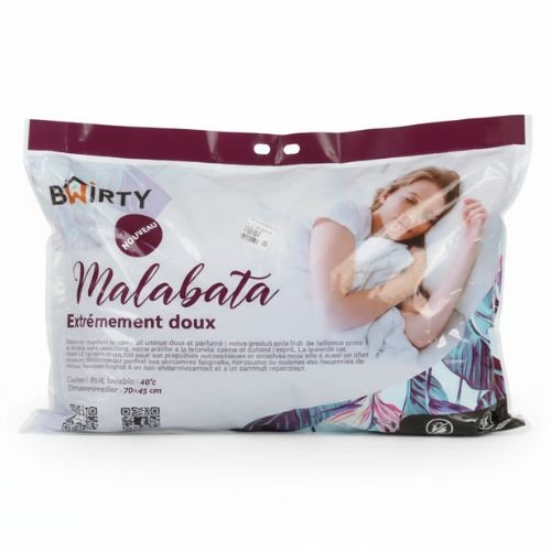 Oreiller Malabata avec Lavande Naturelle 45x70 cm : Plongez dans le sommeil ultime avec notre - oreiller Dwirty Maroc