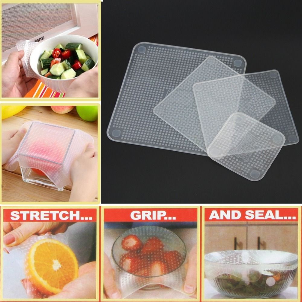 Pack 2 Sacs 1.5 L Conservation Alimentaire Achetés = 3 Couvercles Offerts - Silicone - Sac Alimentaire en Silicone Dwirty Maroc