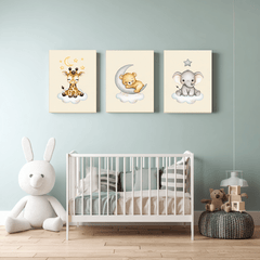 Pack 3 Tableaux "Rêves Doux" – Collection Build Your Dreams - tableau Décoratif Dwirty Maroc
