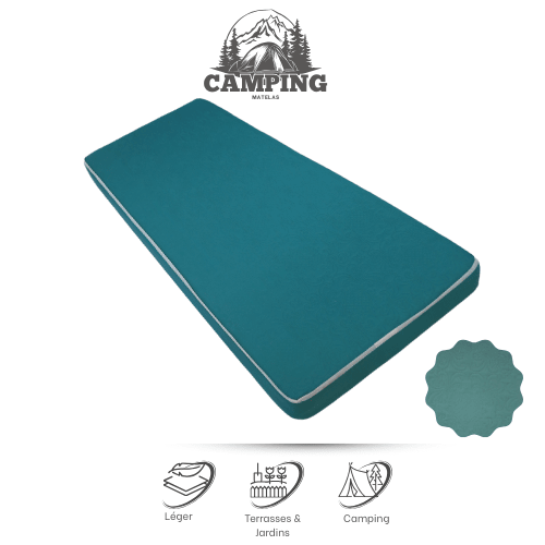 Pack de 5 Matelas Camping 6 cm - Le Compagnon Idéal pour vos Aventures en Plein Air ! - matelas de camping Dwirty Maroc