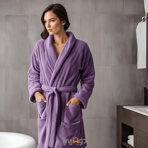 Peignoir de Bain de Luxe pour Femme // Douceur et Antiallergénicité - Peignoir Dwirty Maroc