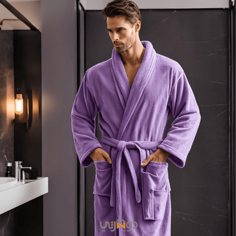 Peignoir de Bain de Luxe pour Homme - Douceur et Antiallergénicité - Peignoir Dwirty Maroc