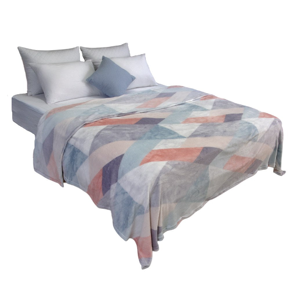 🌟Couverture Imprimée en Flanelle Tradi  -Doux & Antiallergique (C°++☀️)🌟