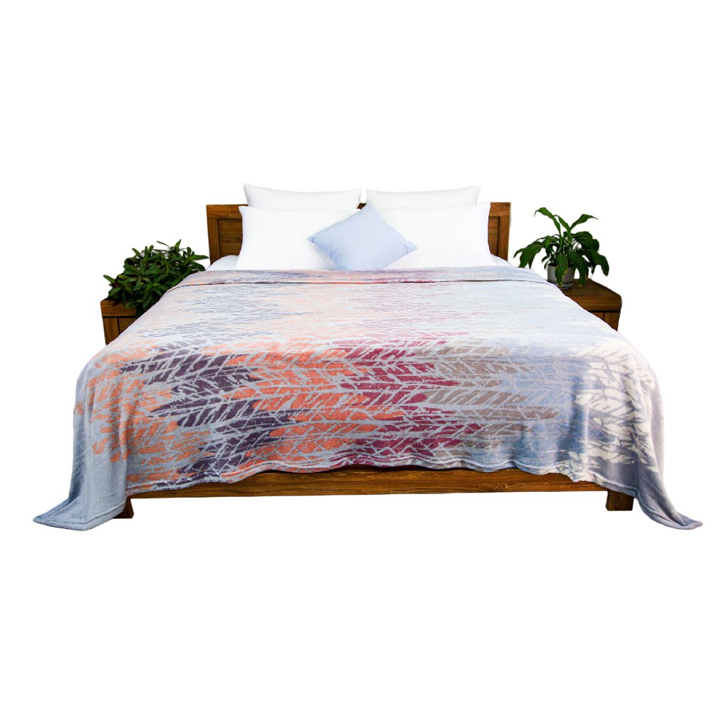 🌟Couverture Imprimée en Flanelle Cashmir  -Doux & Antiallergique (C°++☀️)🌟