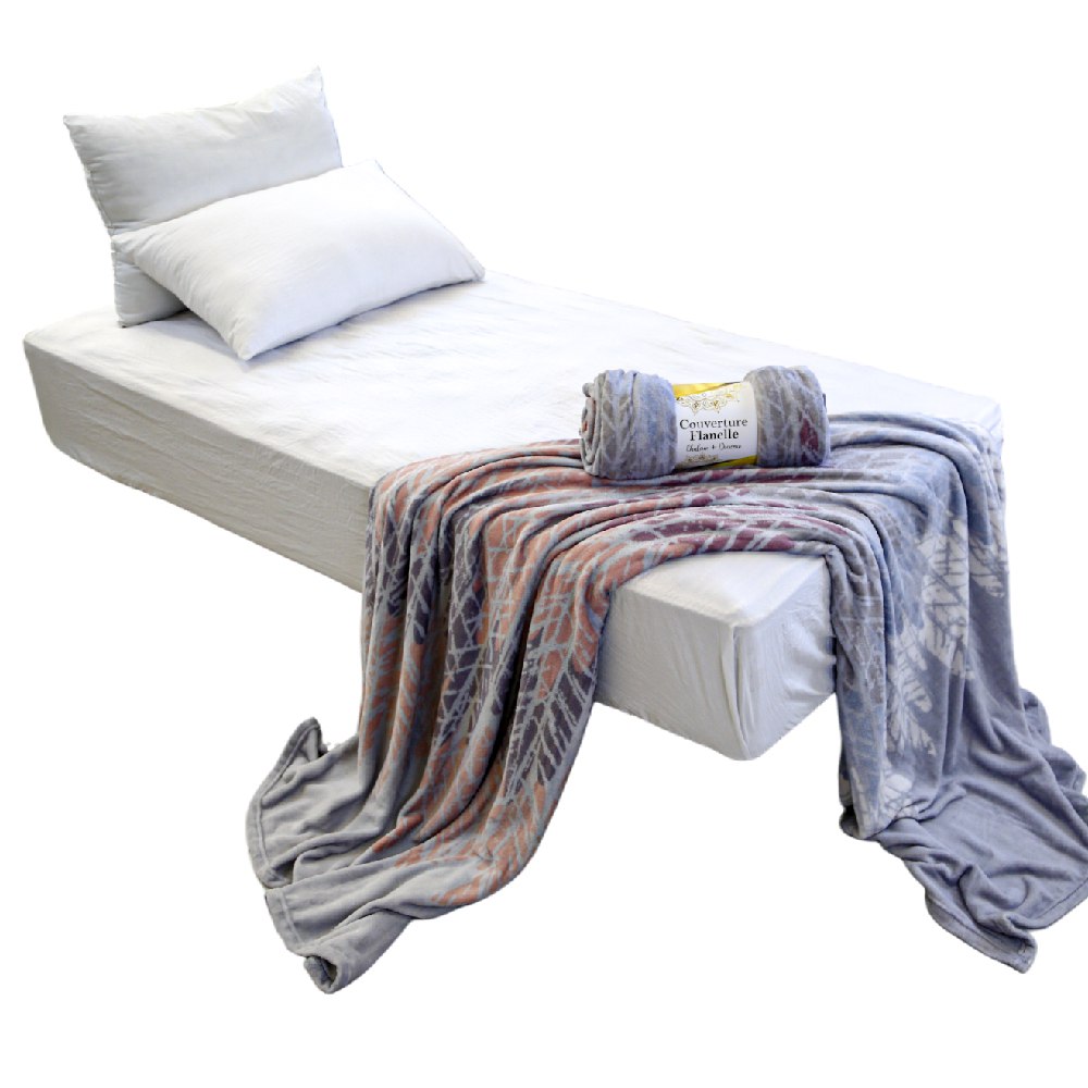 🌟Couverture Imprimée en Flanelle Cashmir  -Doux & Antiallergique (C°++☀️)🌟
