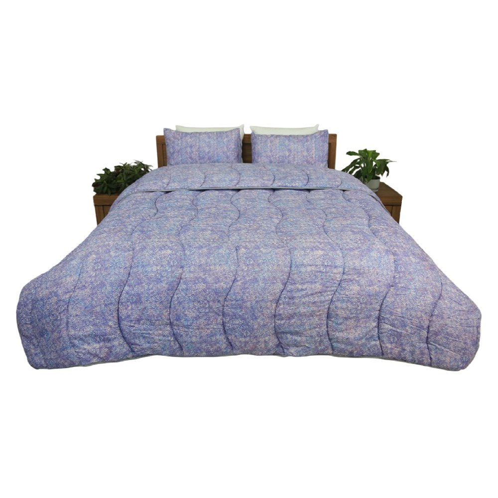 Couette imprimée Kasbah Jana + Taie d'oreiller Offertes  // Chaude C°++ & Antiallérgique