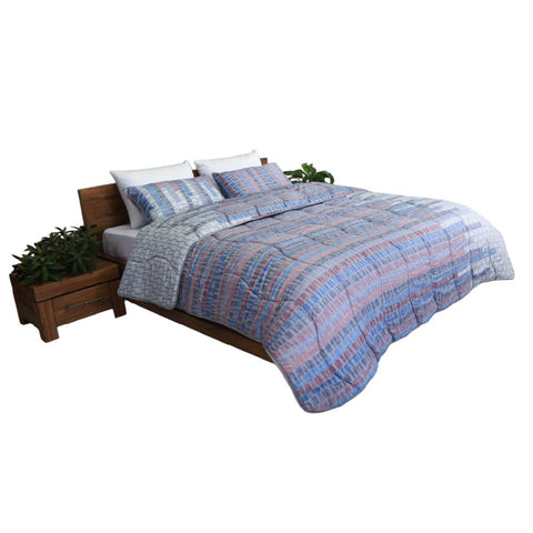 Couette imprimée Kasbah Samia + Taie d'oreiller Offertes  // Chaude C°++ & Antiallérgique