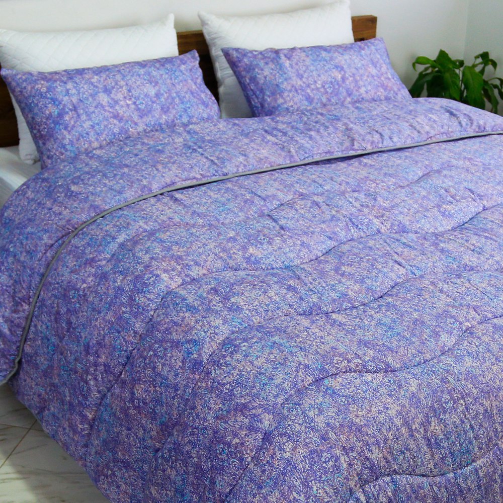 Couette imprimée Kasbah Jana + Taie d'oreiller Offertes  // Chaude C°++ & Antiallérgique