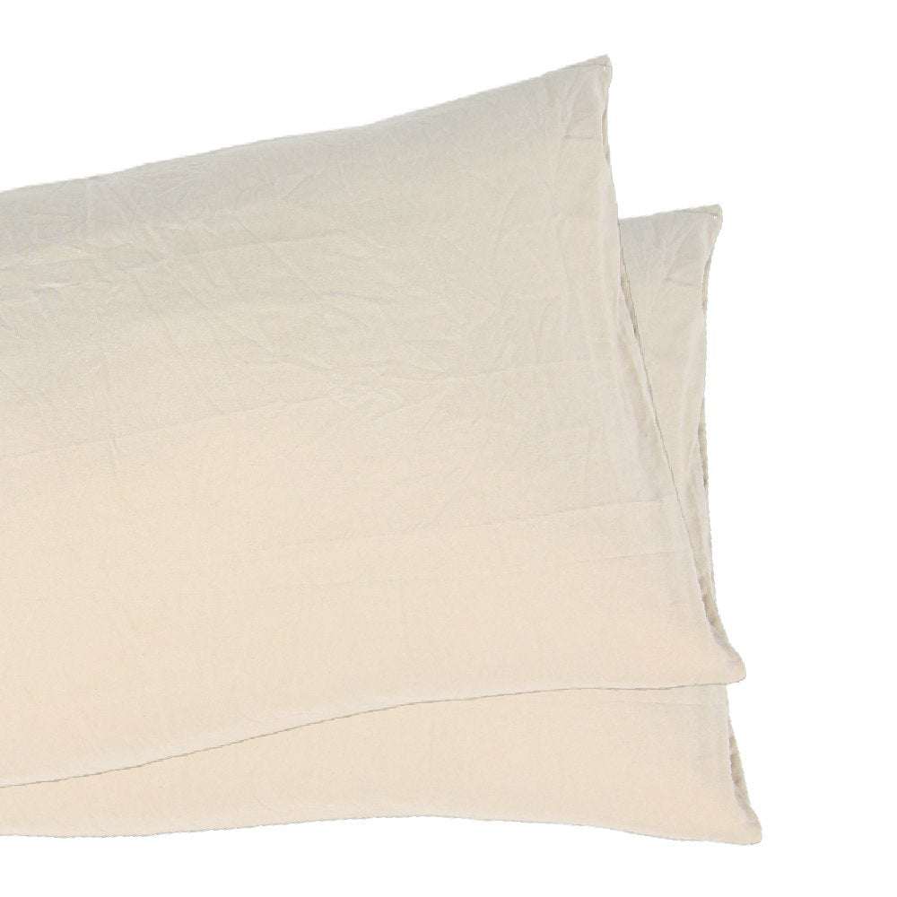2 Taies d'Oreiller Bébé -  Antiallergique & Doux