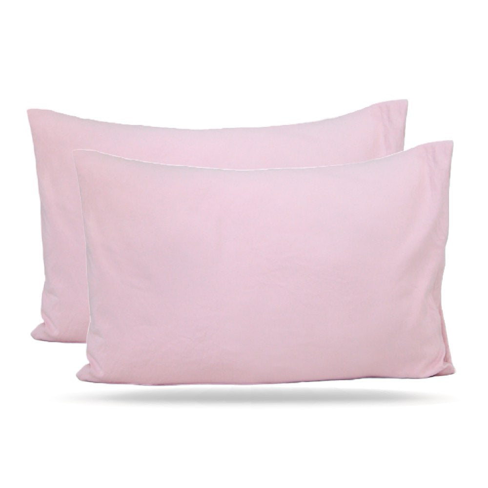 2 Taies d'Oreiller Bébé -  Antiallergique & Doux