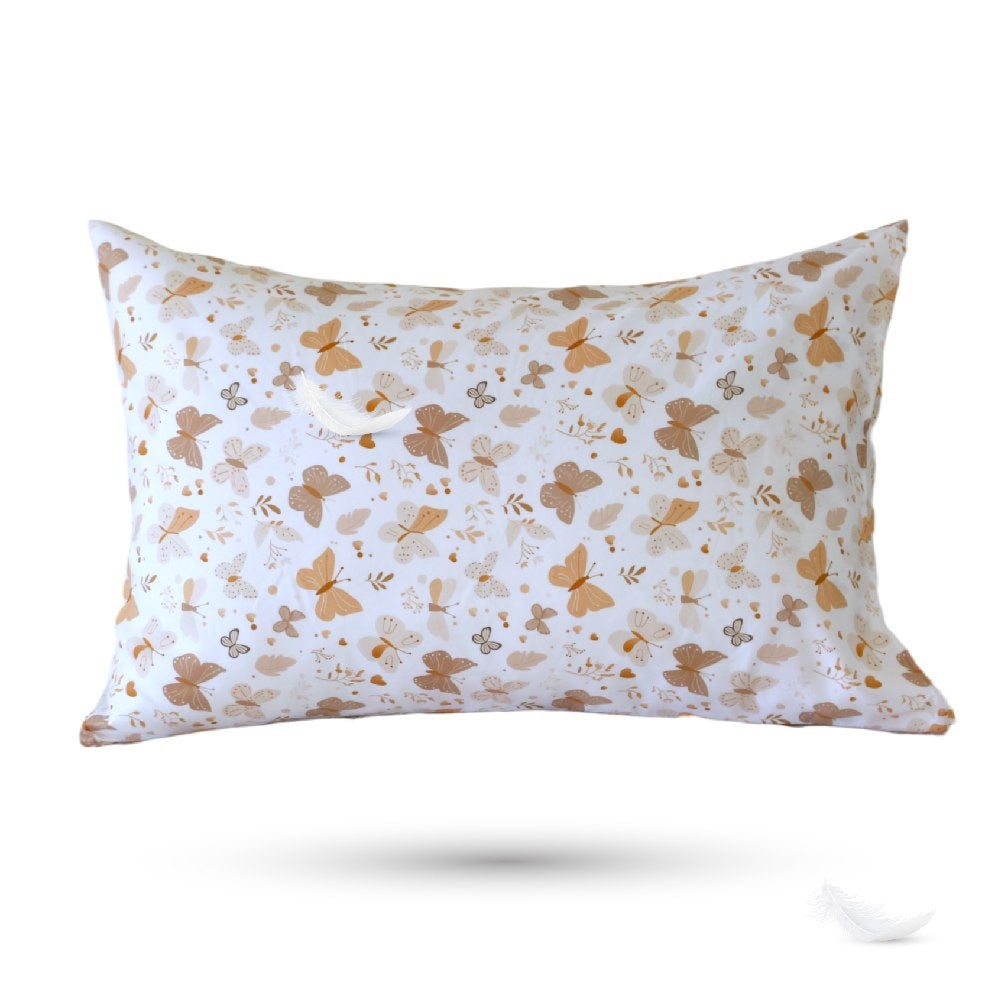 2 Taies d’Oreiller Butterfly Dream – Style Artistique Moderne 50x70 cm