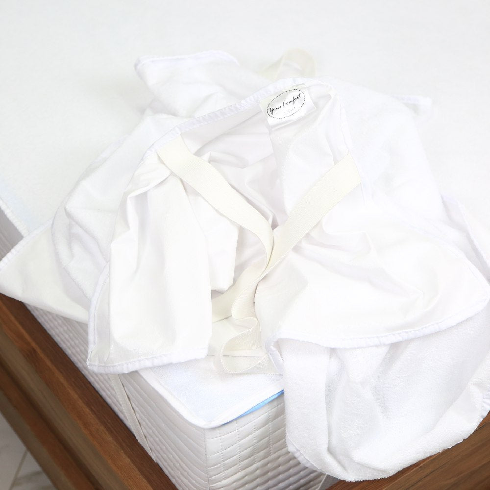 Protège matelas imperméable avec Élastiques : Une Protection Totale et Confortable - Protège Matelas Imperméable Dwirty Maroc