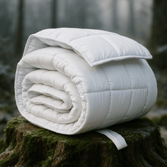 Surmatelas Microgel Dwirty : Améliorez Votre Confort de Sommeil - Doux & Antiallergique - surmatelas Dwirty Maroc