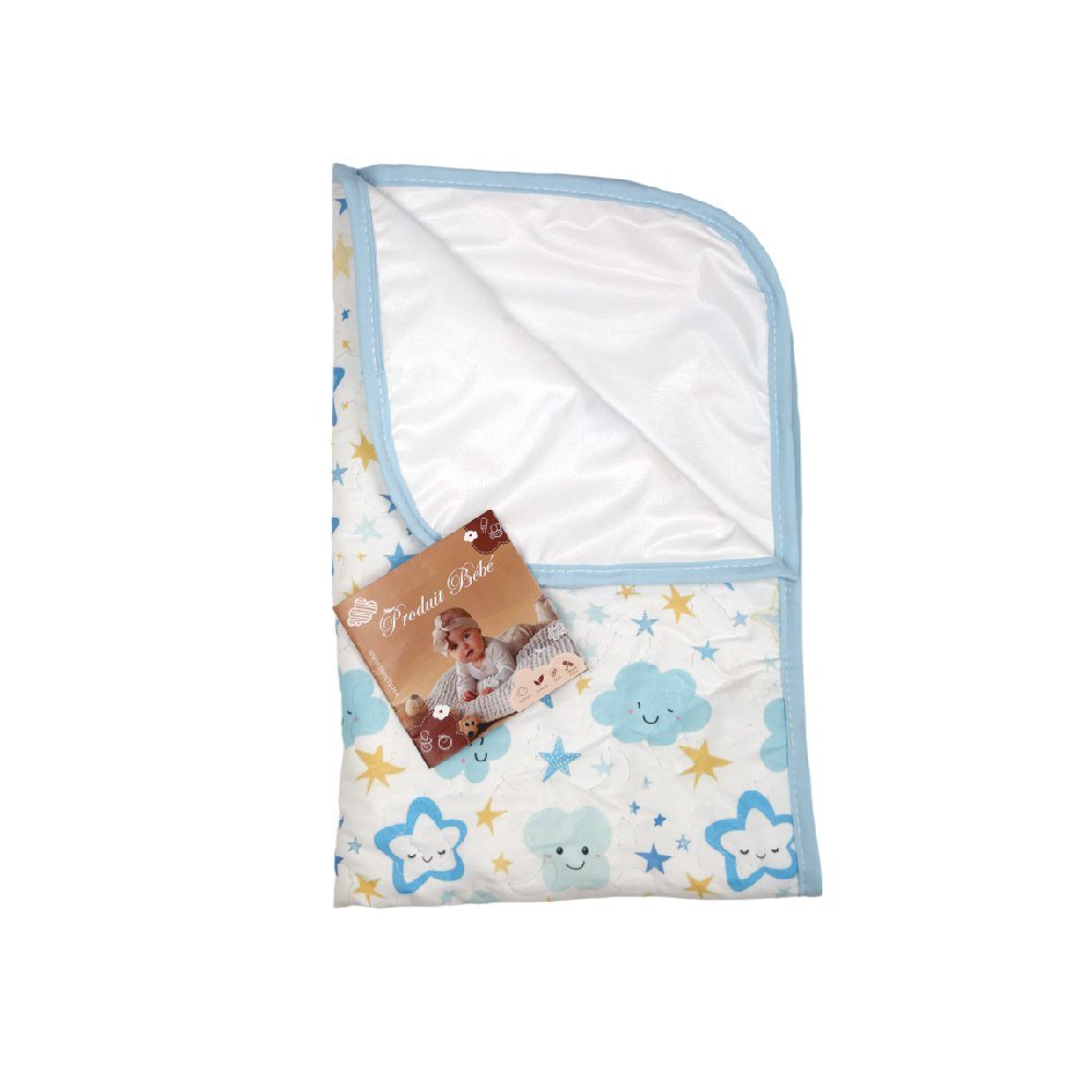 Tapis à Langer Bébé Imperméable Nuit étoilé 50x80 cm - Un achetez le 2éme est offert - tapis à langer bébé Dwirty Maroc