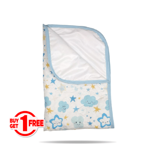 Tapis à Langer Bébé Imperméable Nuit étoilé 50x80 cm - Un achetez le 2éme est offert - tapis à langer bébé Dwirty Maroc