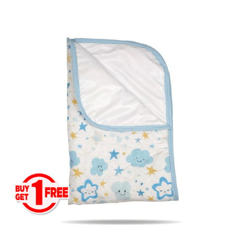 Tapis à Langer Bébé Imperméable Nuit étoilé 50x80 cm - Un achetez le 2éme est offert - tapis à langer bébé Dwirty Maroc