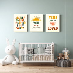 Pack 3 Tableaux "You Are Loved" – Collection Build Your Dreams