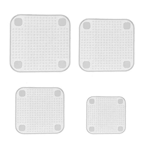 3 Couvercles en silicone alimentaire : Réutilisables et Écologiques - Dwirty Maroc