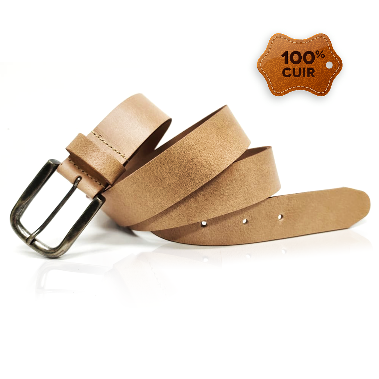 Ceinture en 100% Cuir Homme