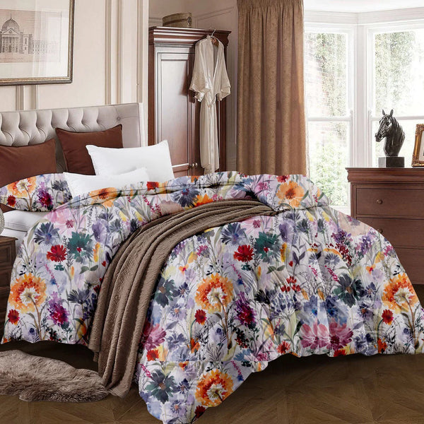 Couette imprimée Malabata Micro-gel  SATURN + Taie d'oreiller Offert