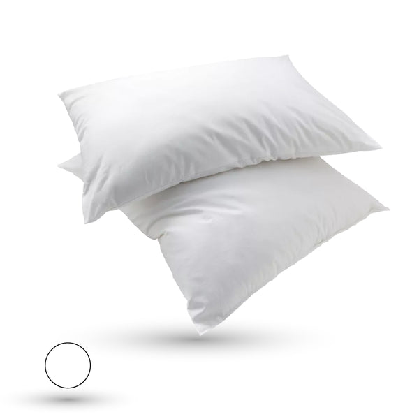 2 Taies D'oreillers Percale