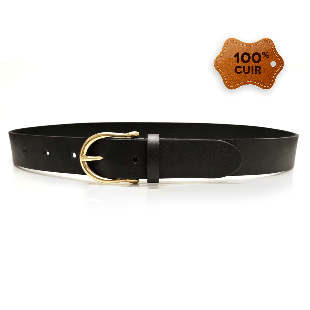 Ceinture en 100% Cuir Femme : Ceintures en Cuir Authentique pour Femmes : Un Accessoire de Style Élégant* - Ceinture Dwirty Maroc