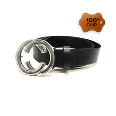 Ceinture en 100% Cuir Femme : Ceintures en Cuir Authentique pour Femmes : Un Accessoire de Style Élégant* - Ceinture Dwirty Maroc