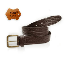 Ceinture en 100% Cuir Homme - Ceinture Dwirty Maroc