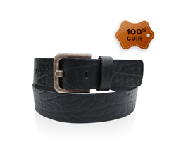 Ceinture en 100% Cuir Homme - Ceinture Dwirty Maroc