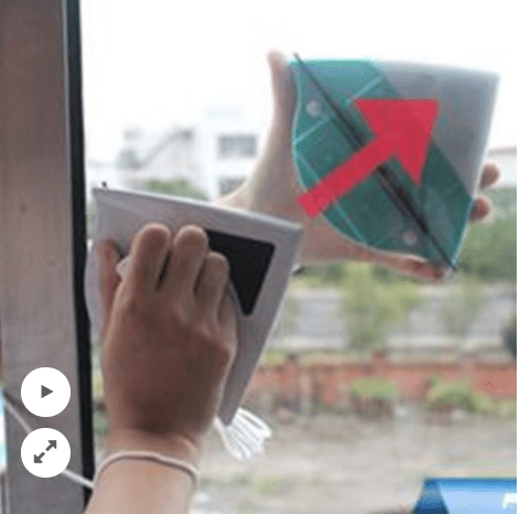 Lave - vitre Magnétique - La solution révolutionnaire pour des vitres éclatantes ! - Lave - vitre Magnétique Dwirty Maroc