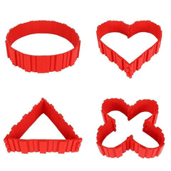 🎂 Nouveau Moule Modulable pour Cake en Silicone - Révolutionnez votre pâtisserie ! - Modulable pour Cake en Silicone Dwirty Maroc