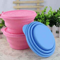 Pack 2 Boites de repas alimentaire pliable = 3 Couvercles alimentaire Offertes - Silicone - boite de repas Dwirty Maroc