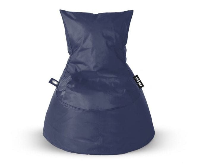 Pouf «Dolce» Chaise Adulte : Un accroche - regard élégant (Bleu Nuit) - 45% - Pouf Géant Dwirty Maroc